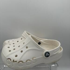 Crocs‎ size 1 white